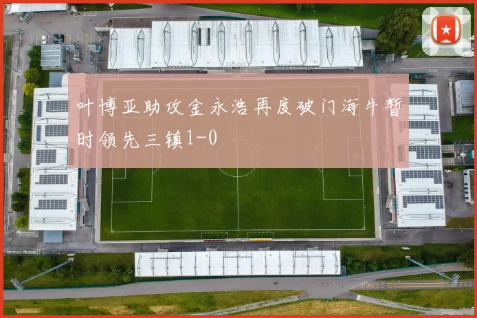 叶博亚助攻金永浩再度破门海牛暂时领先三镇1-0